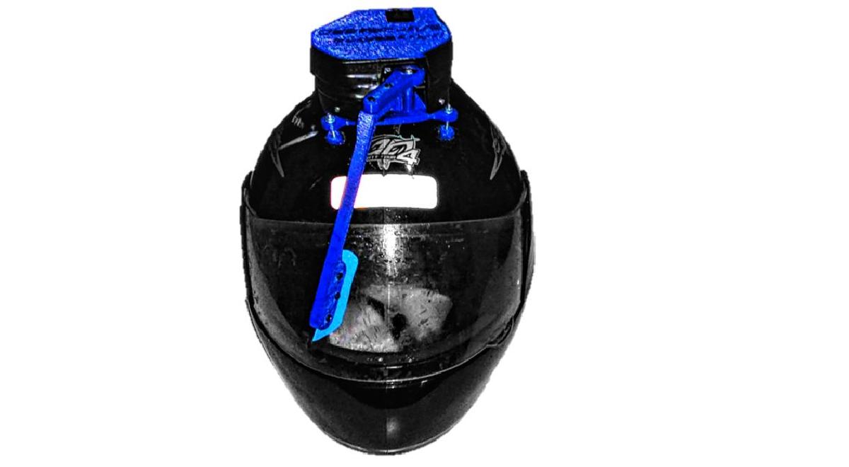 Limpador de capacete 