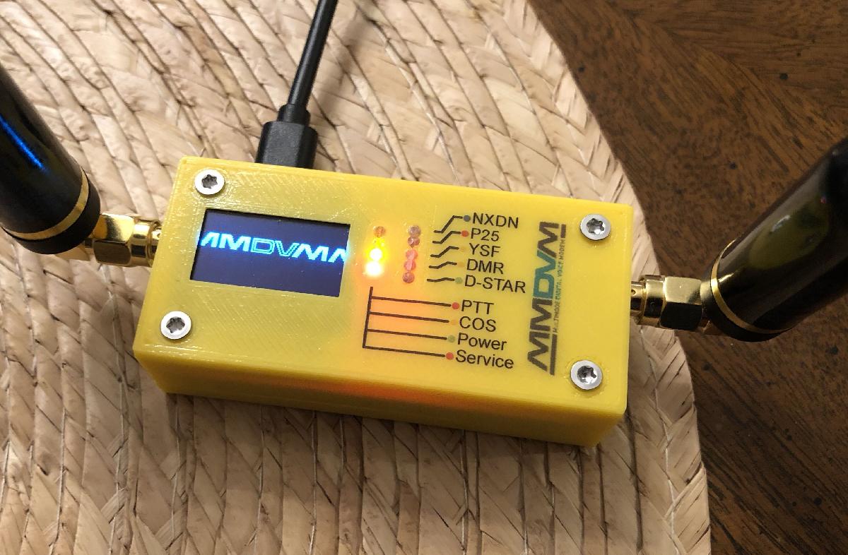 Menor caixa para o MMDVM duplex N5BOC