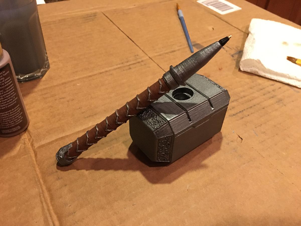 Thor Mjolnir Martelo Bic Pen