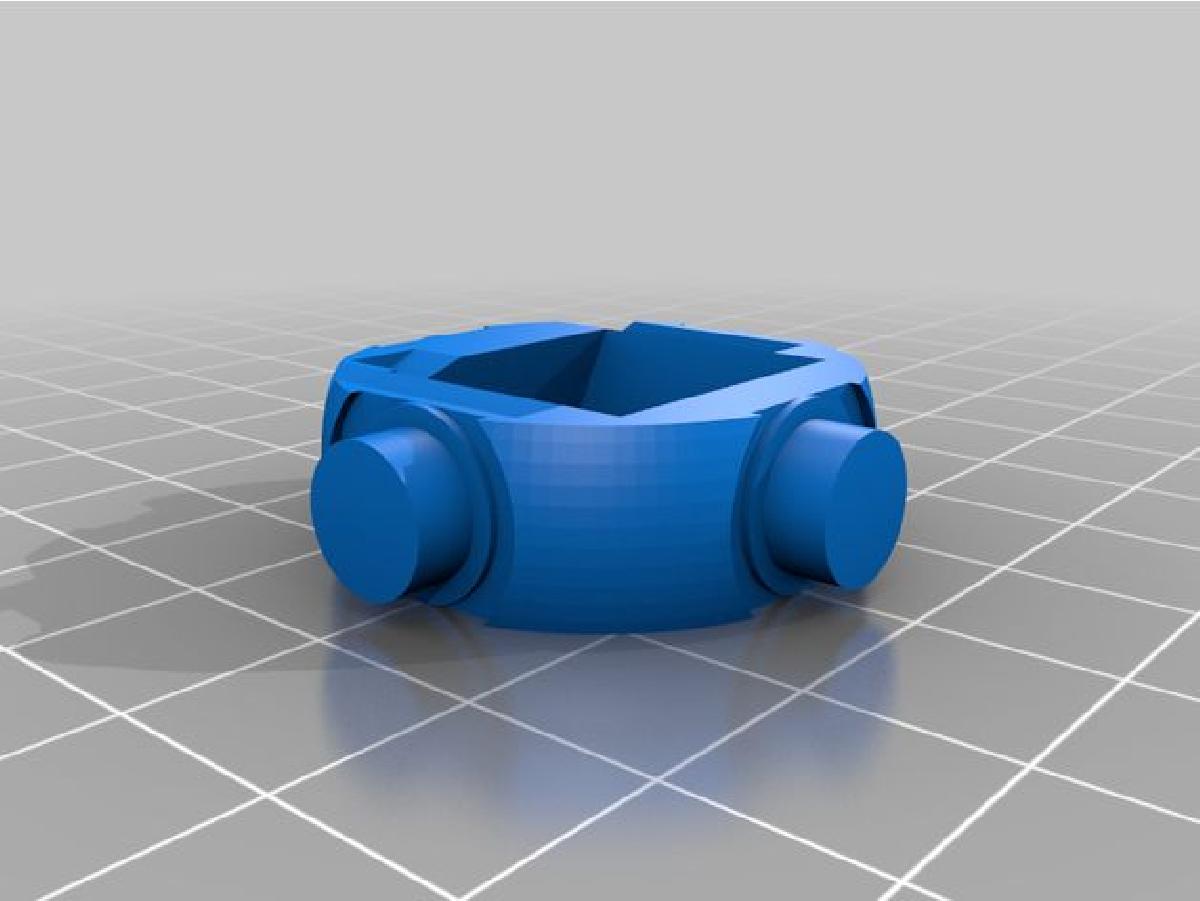 Gimbal, substituicao do cardan V2.0 Thrustmaster Warthog