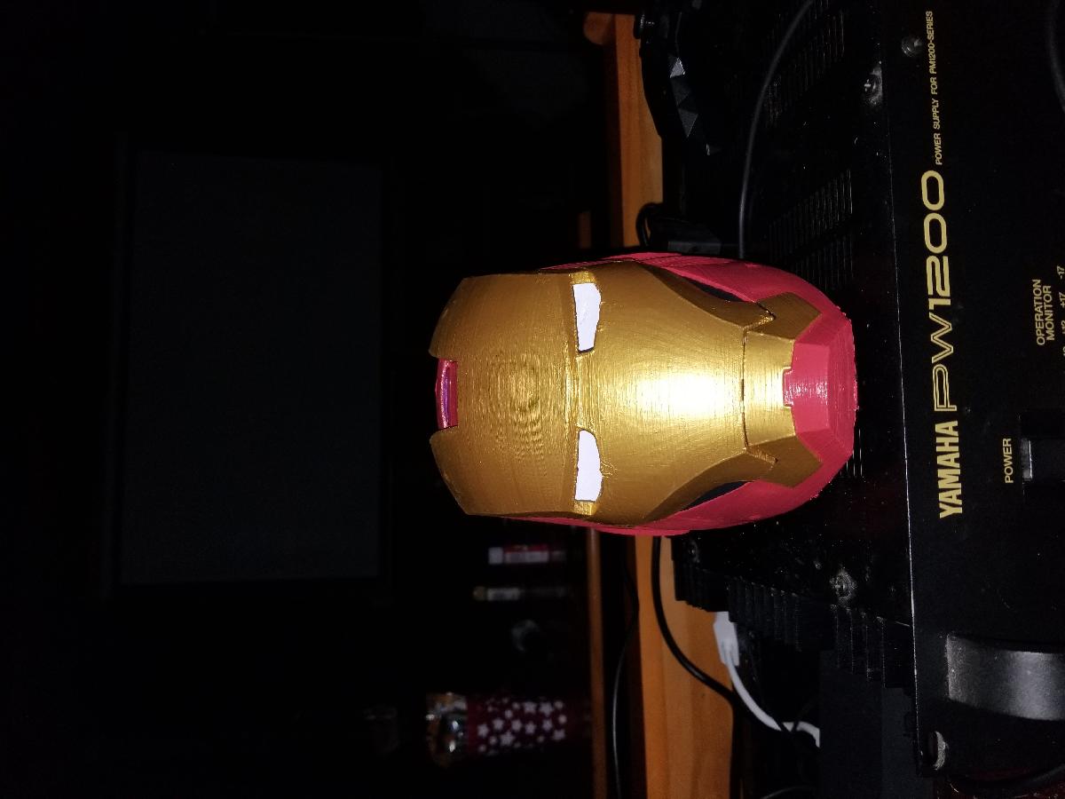 Capacete Ironman Google AIY Adafruit