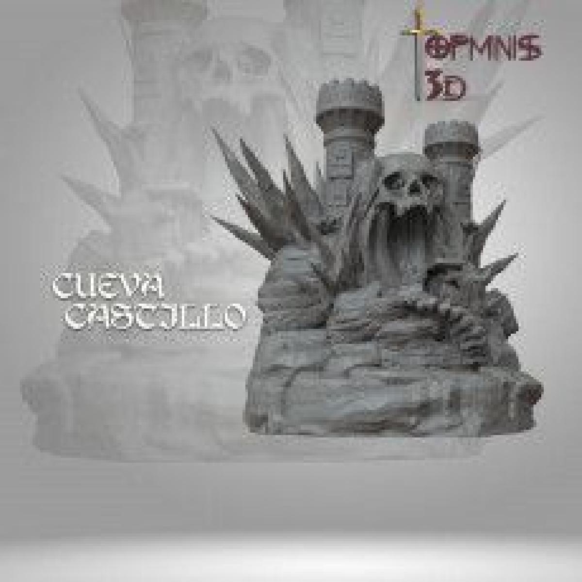 CASTELO CAVERNA PARA JOGOS DE ROL