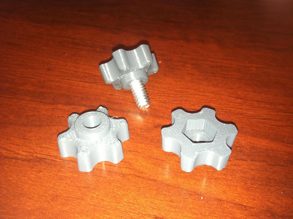 Parafuso de polegar 1/4 20