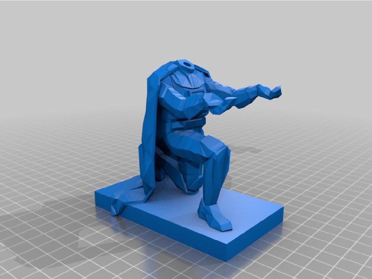 LowPoly Darth Vader Suporte de Caneta