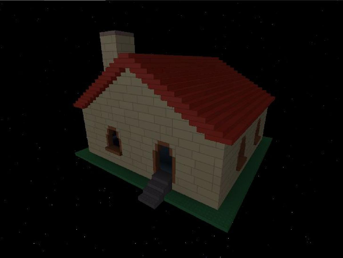 Roblox Classico   Casa Feliz em Robloxia *Incl. Modelo Separado Para Figuras Roblox*