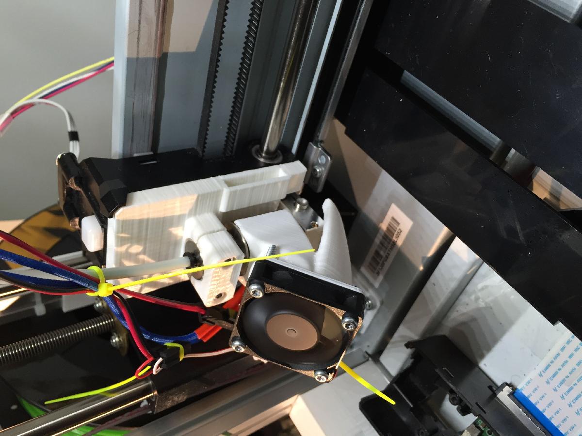 XYZ daVinci Jr Suporte E3D V6/Lite6