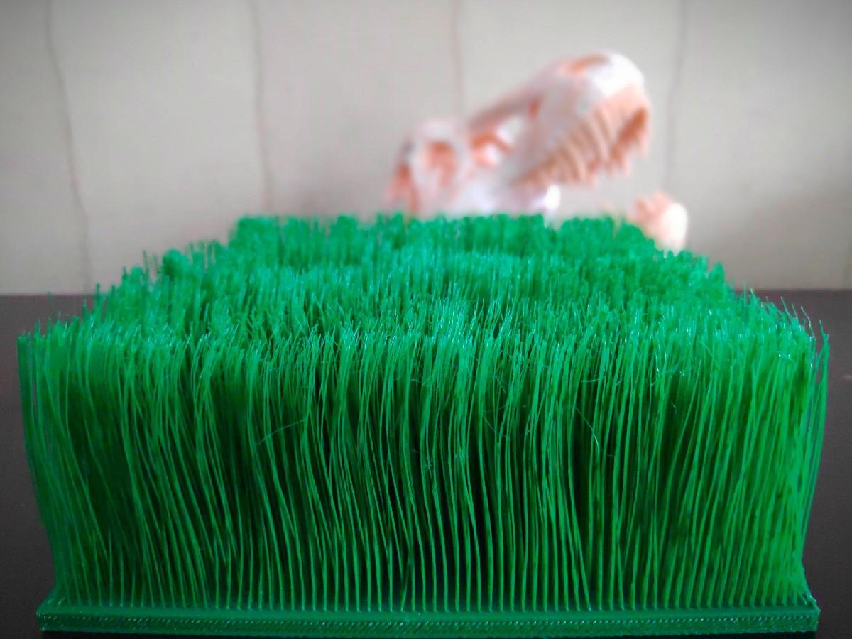 Grama imprimivel em 3D