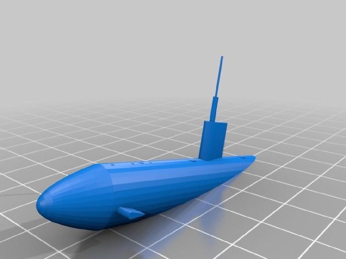 Submarino da Classe Los Angeles rompendo