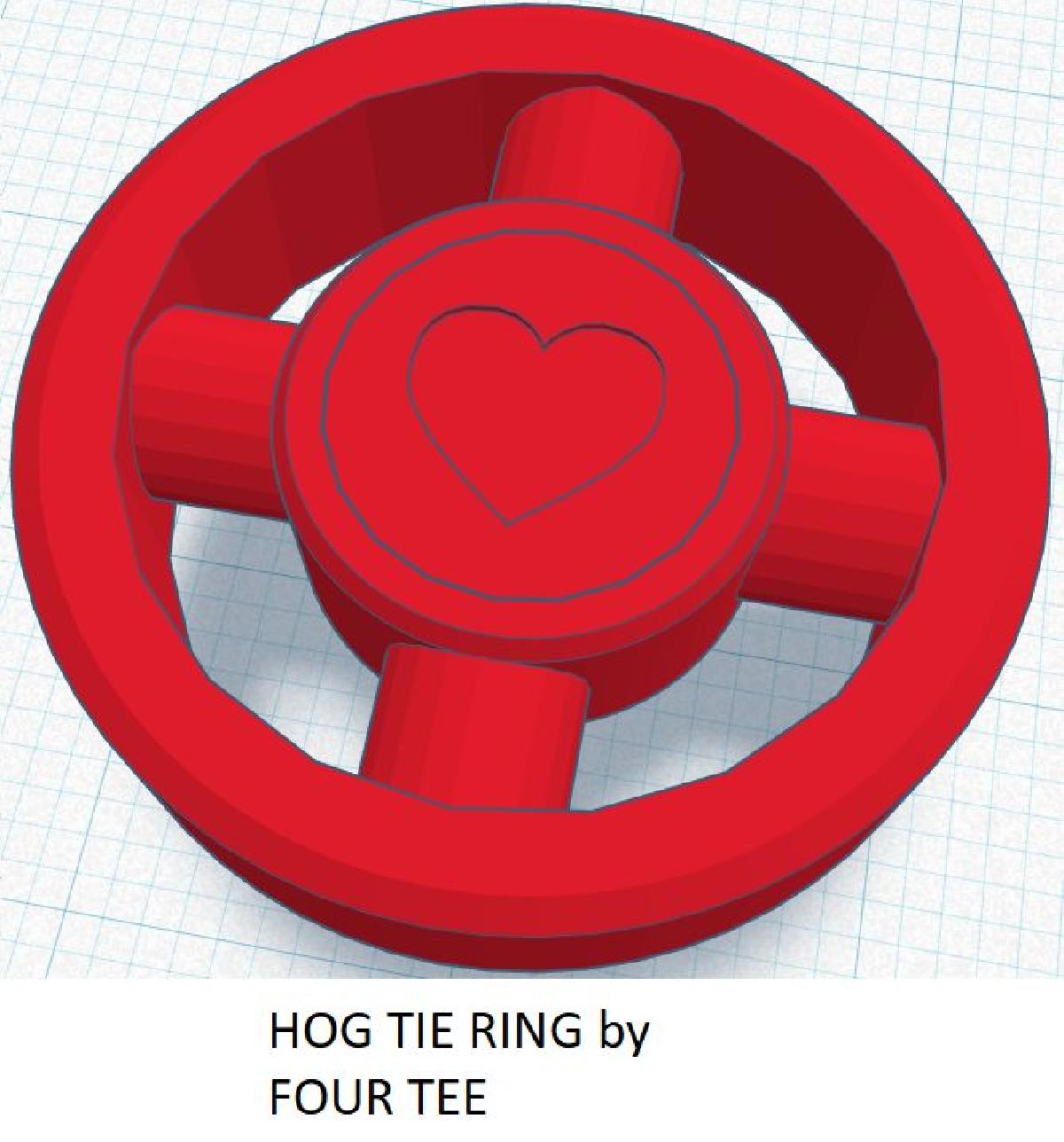 anel de amarracao hog tie BDSM