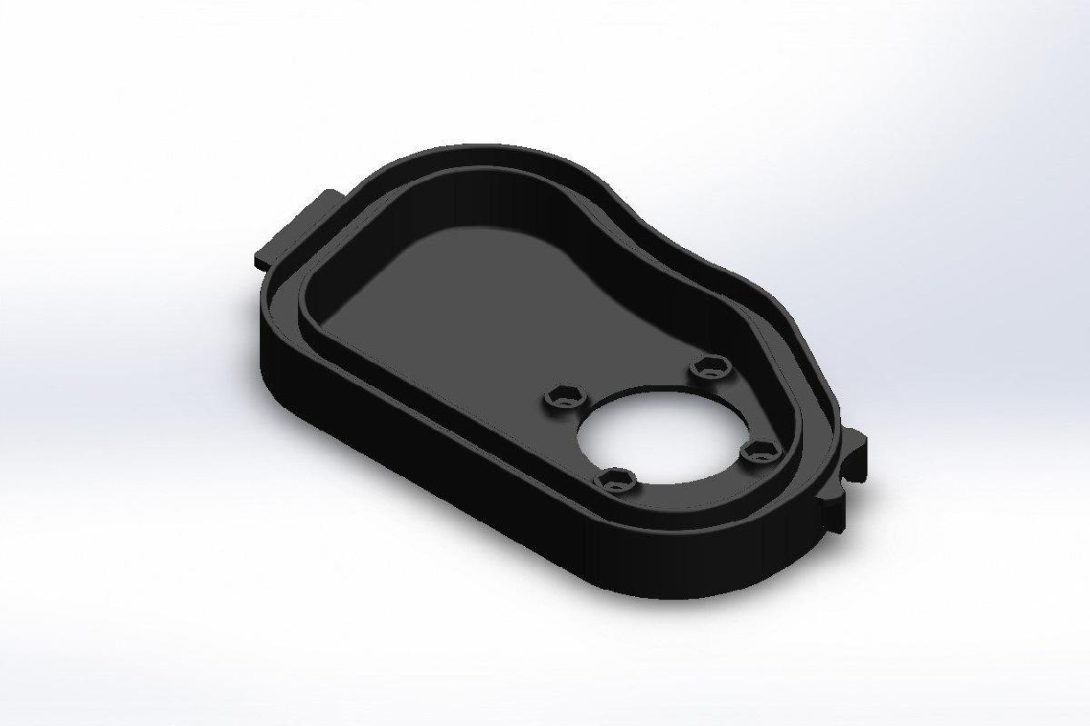 Tampa traseira do farol do Opel Corsa D para lampadas LED