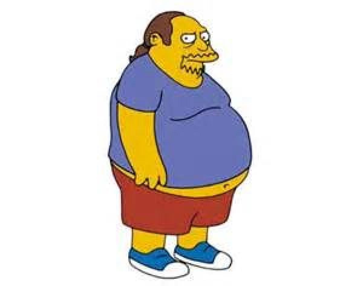 cara dos quadrinhos dos Simpsons