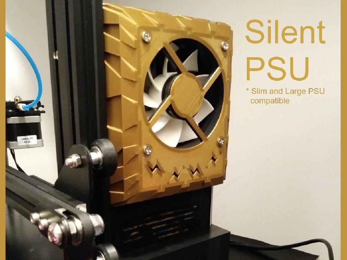 Capa da Fonte Ender 3 Ventilador Silencioso de 80 mm
