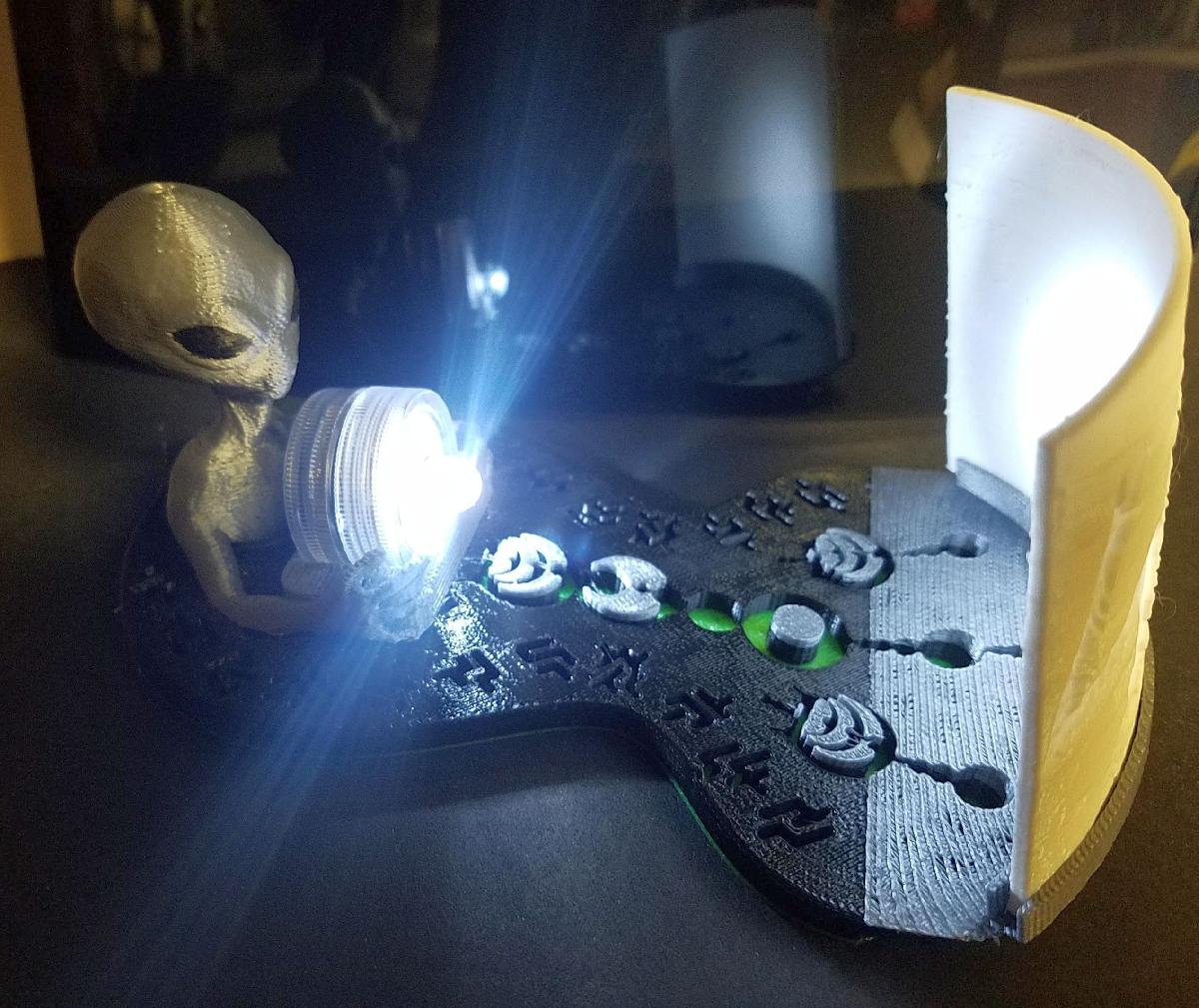 Suporte para Lithopane Alien