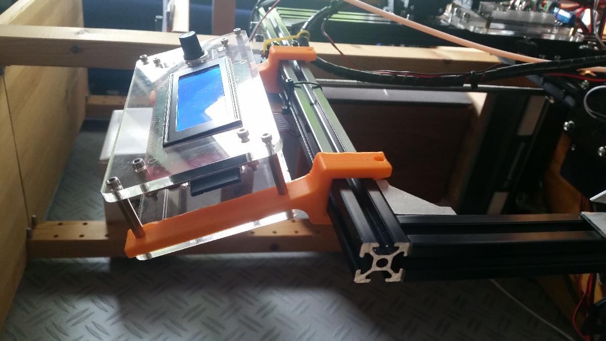 Grampos de exibicao Tevo Tarantula / suporte LCD