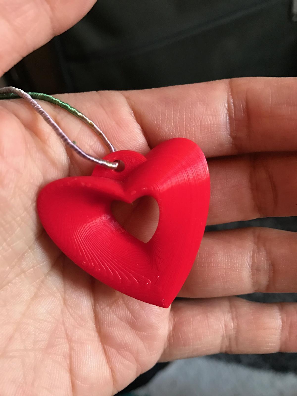 Colar Coracao de Möbius