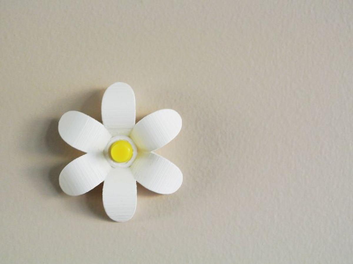 Alfinete em forma de flor #1