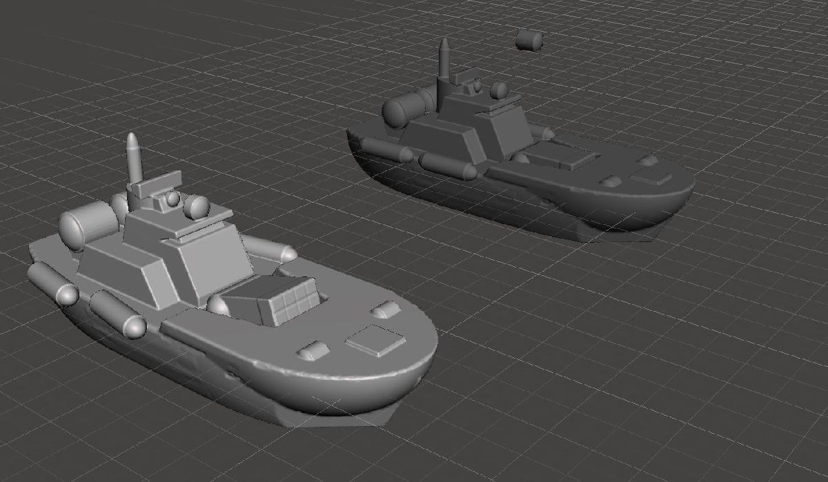 BARCO DE PATRULHA ROBOTECH UEG ASC SEA SQUAD