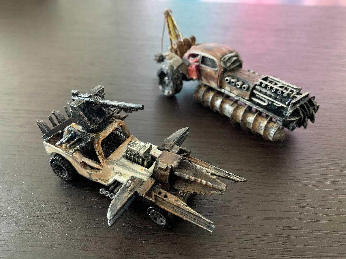 Armas e Armaduras do Gaslands X Crossout