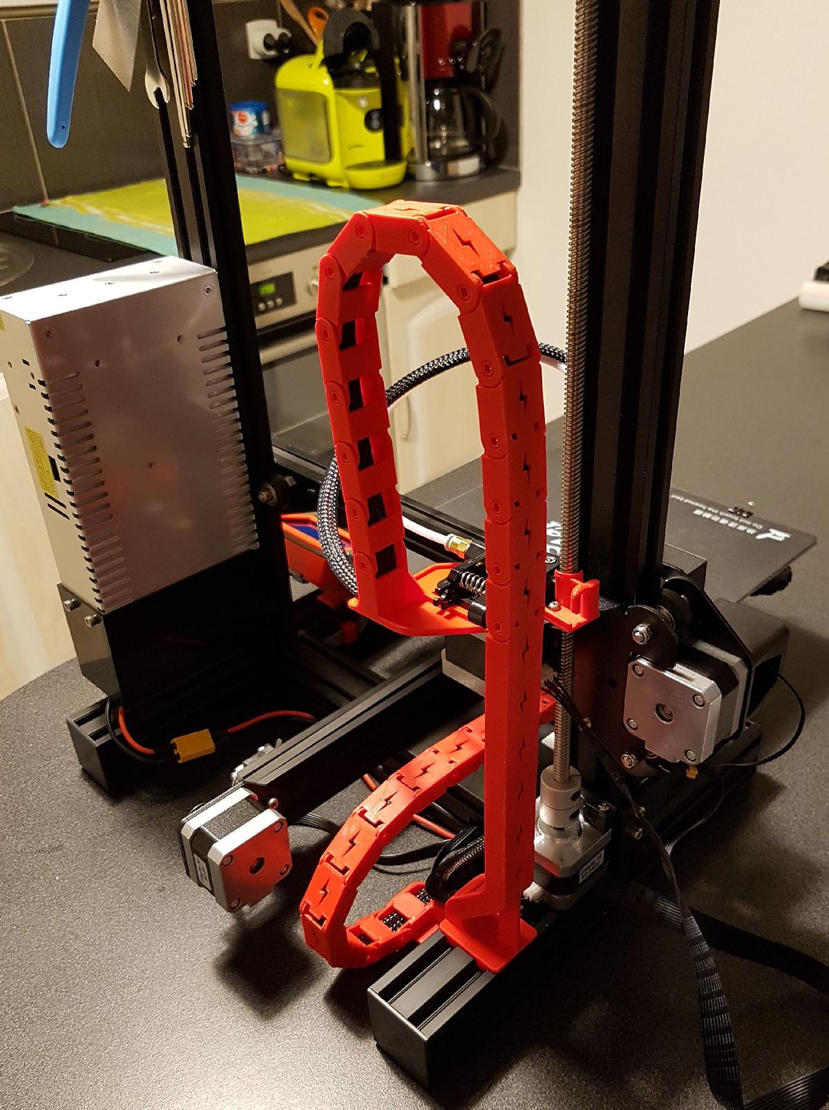 Cadeia de cabos vertical