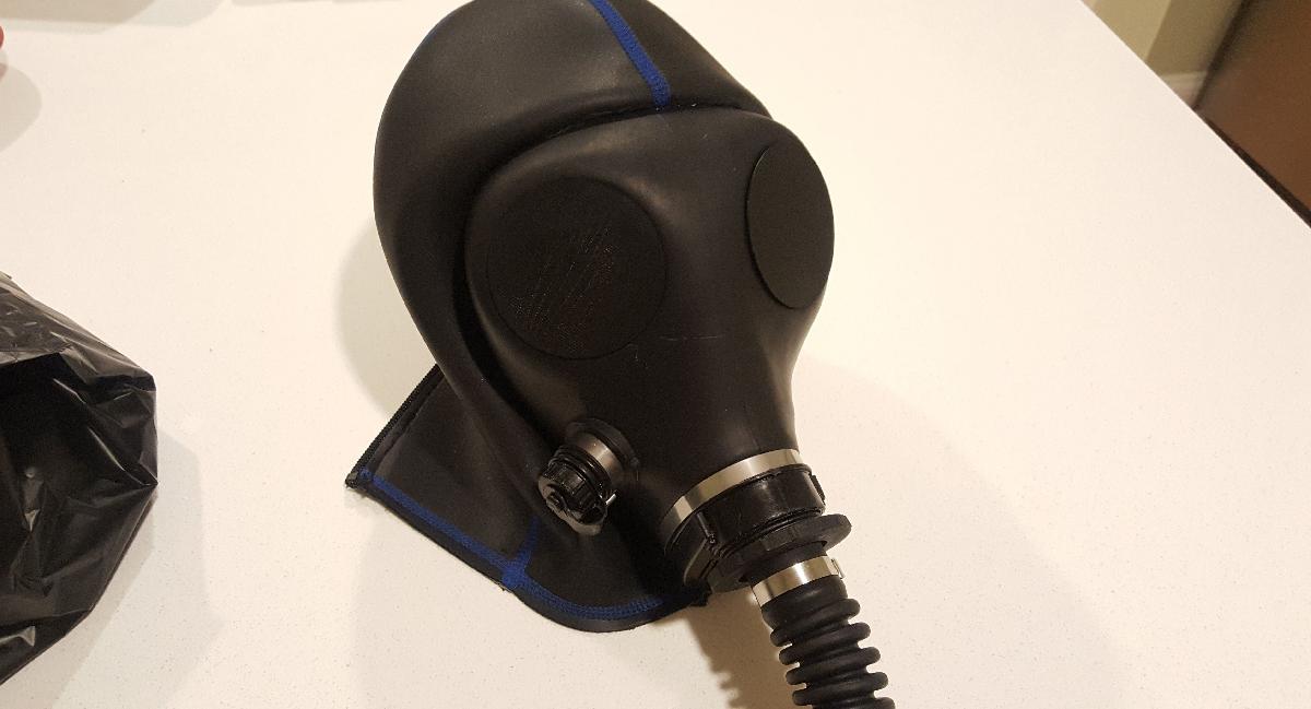 capa de lente de mascara de gas israelense