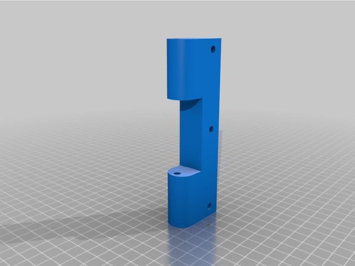 Dobradica simples para paineis de vidro