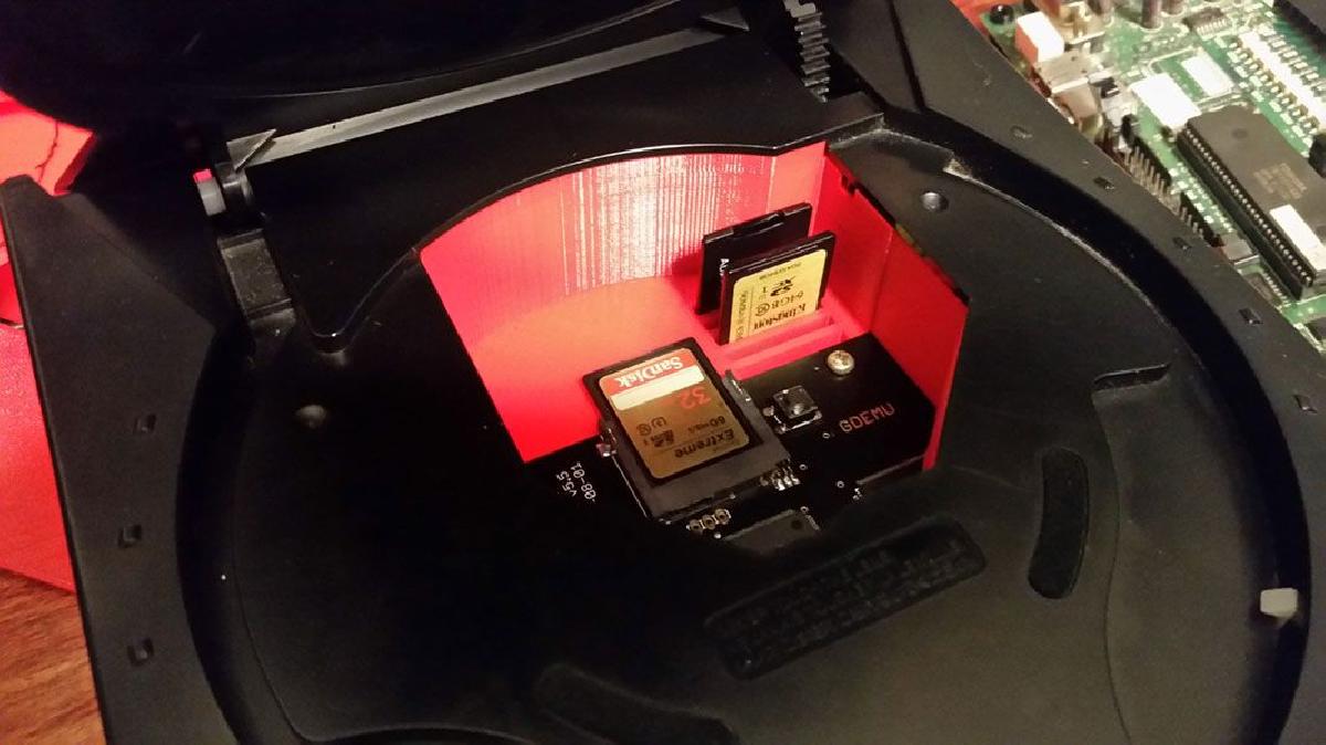 Bandeja de Cartao SD GD EMU para Sega Dreamcast