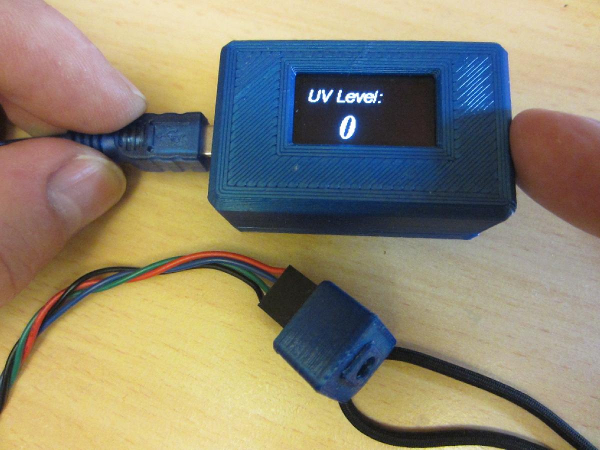 Sensor UV para criacao de mascara Wanhao D7