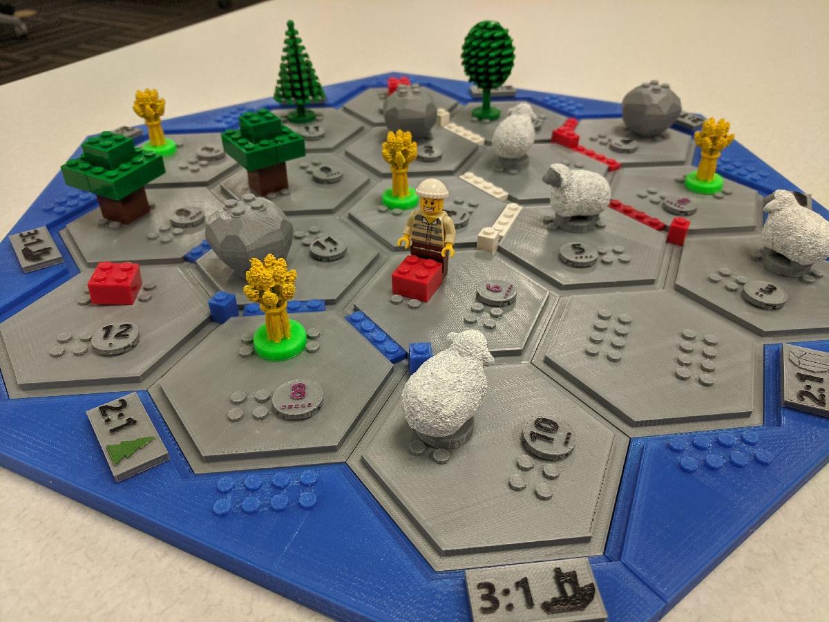 Colonizadores de Catan   Estilo Lego!