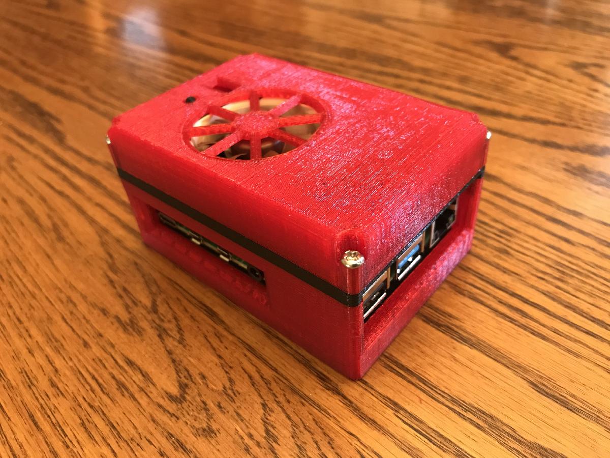Dissipador de Calor Raspberry Pi 4 e Case com Ventoinha Argon40