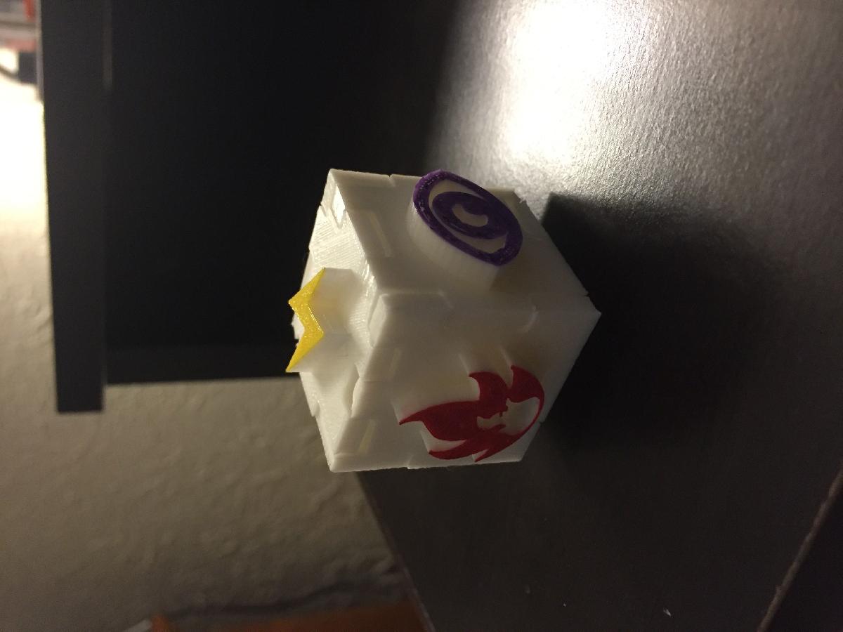 Caixa de Quebra Cabeca do Simbolo de Energia Pokemon