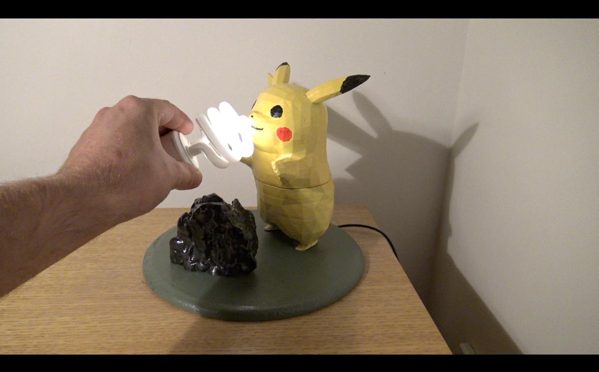 Luz Noturna Magica do Pikachu