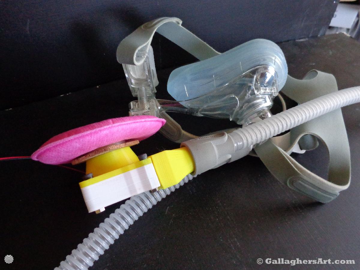 Modificacao de Respirador Purificador de Ar com Alimentacao (PAPR) para mascaras faciais CPAP e mais