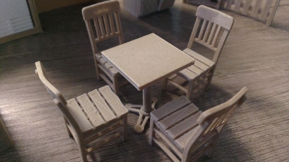 Mesa de cafe / mesa 60x60 diorama