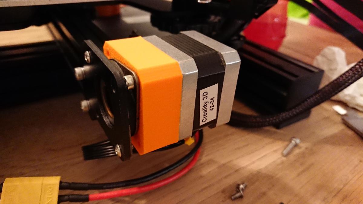 Espaçador do amortecedor do motor de passo do eixo Y do ender 3