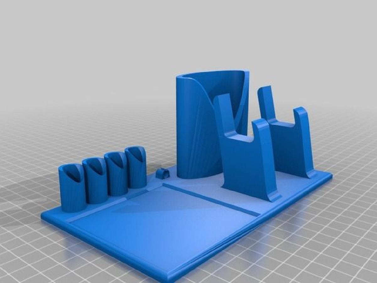 Organizador de Mesa | Suporte para Canetas | Suporte para Telefone