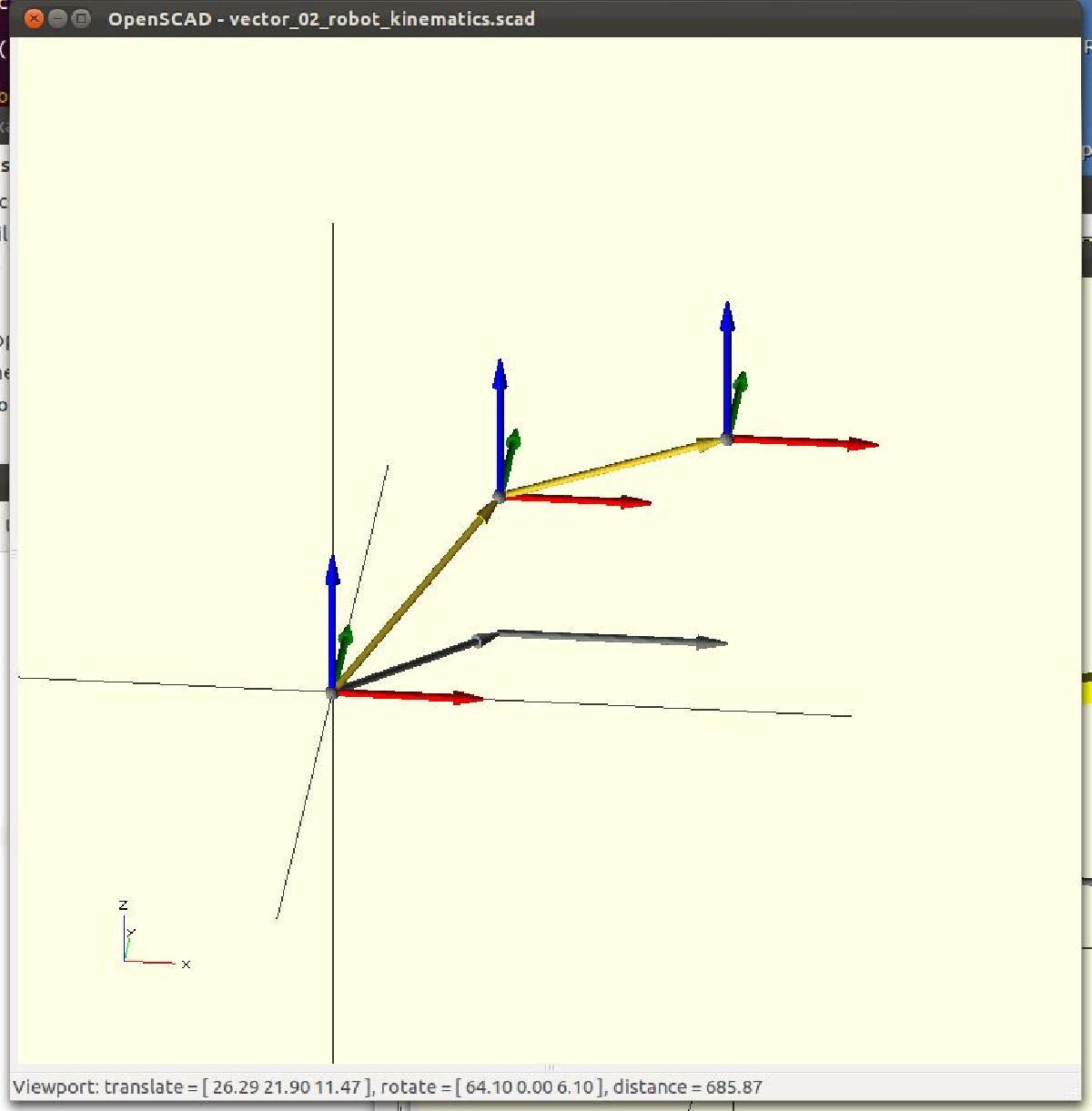 Biblioteca de vetores para OpenScad