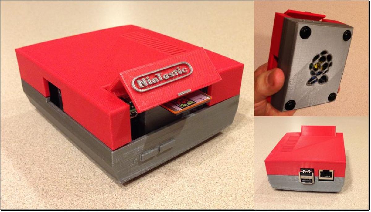 NinTastic Capa estilo Nintendo para o Raspberry Pi