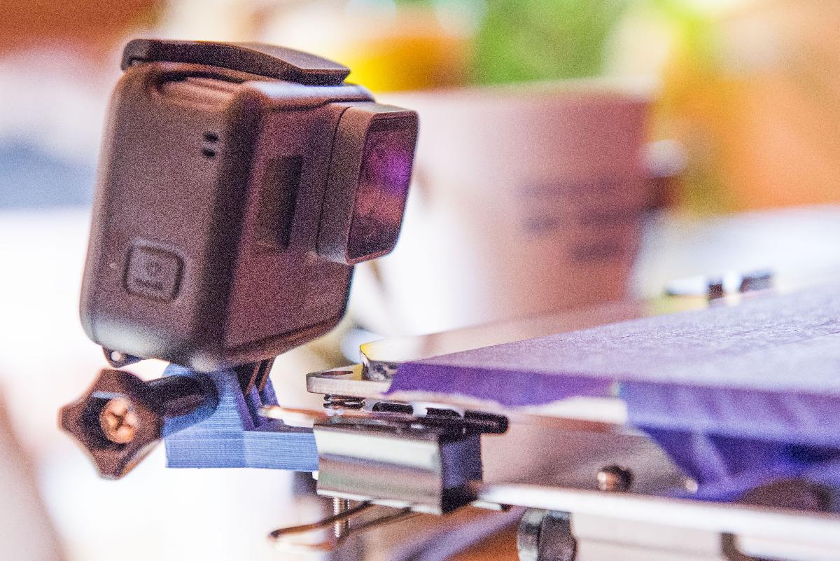 Cama aquecida GoPro Mount