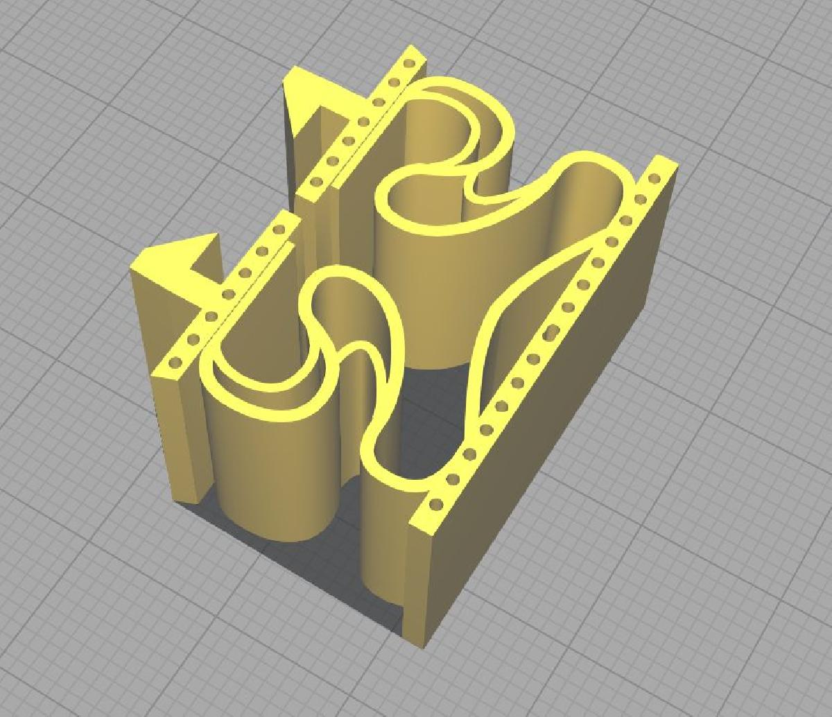 Pes absorvedores de choque de baixo perfil para Ender 3