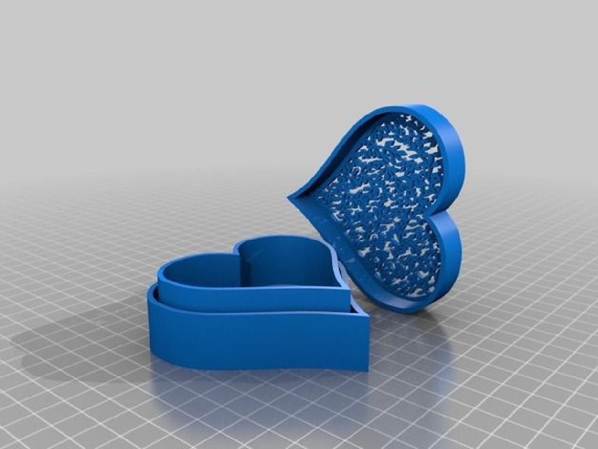 Representacao de Flor em Forma de Coracao