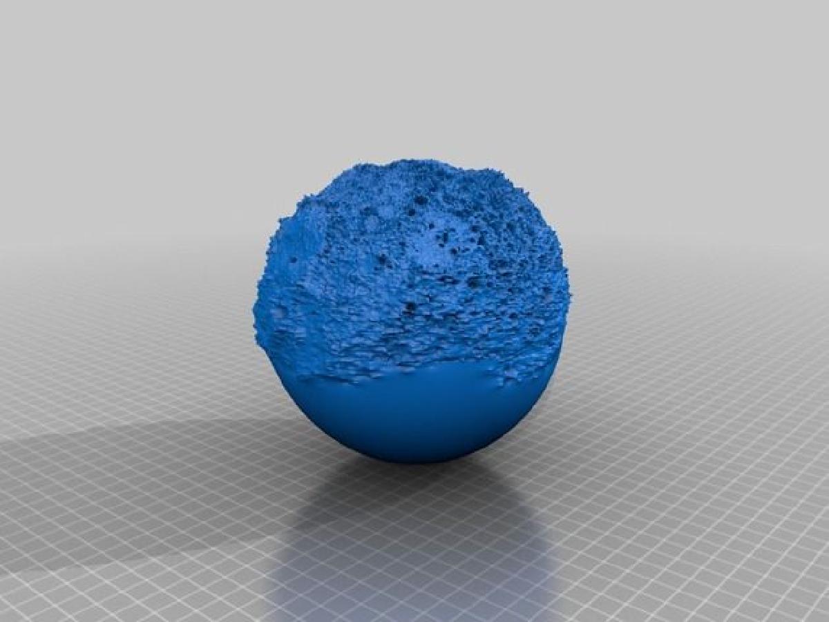 Globo de Mercurio 30x em 500.000 Facetas