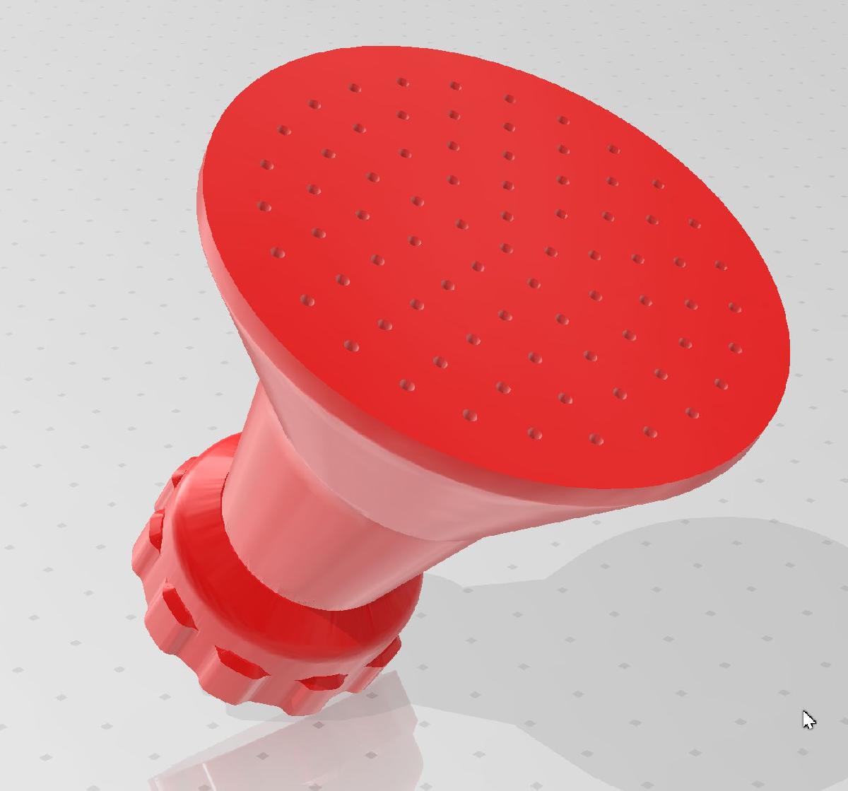 Bico de rega para garrafa plastica