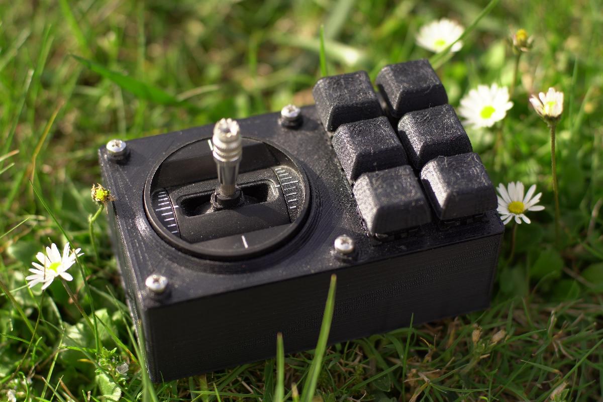 Joystick Mini USB (Gimbal Taranis + Cherry MX)