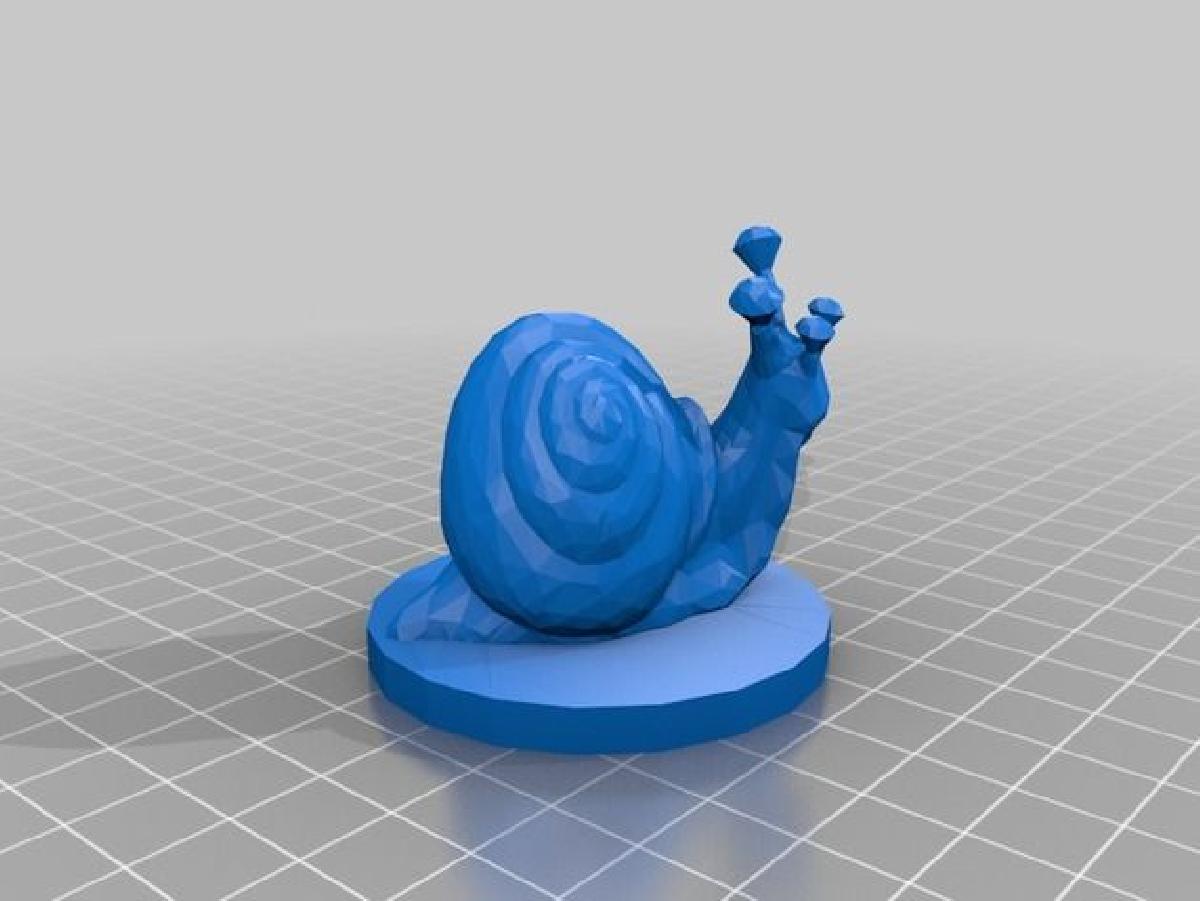 Emerald Flail Snail Monster para Jogos de Mesa