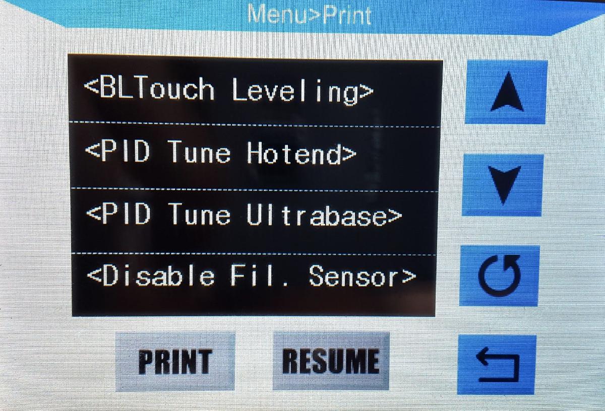 Firmware personalizado Marlin 2.1.x com nivelamento de malha e BLTOUCH para Anycubic i3 Mega M/S/P/X/4MAX Chiron