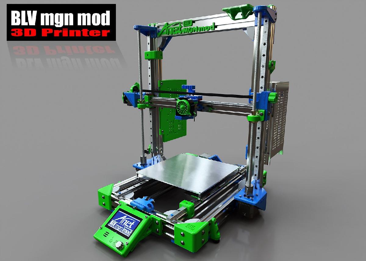 BLV mgn12 3D Printer mod para Anet A8 / AM8 / Prusa I3 clone