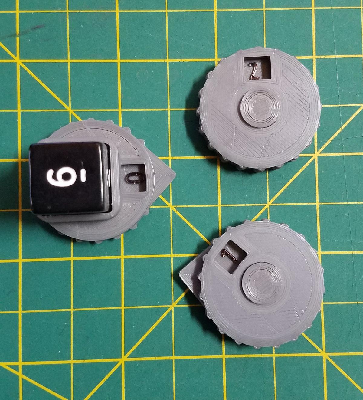 Rastreador de Feridas Knobby com Suporte D6 de 16mm Star Breach