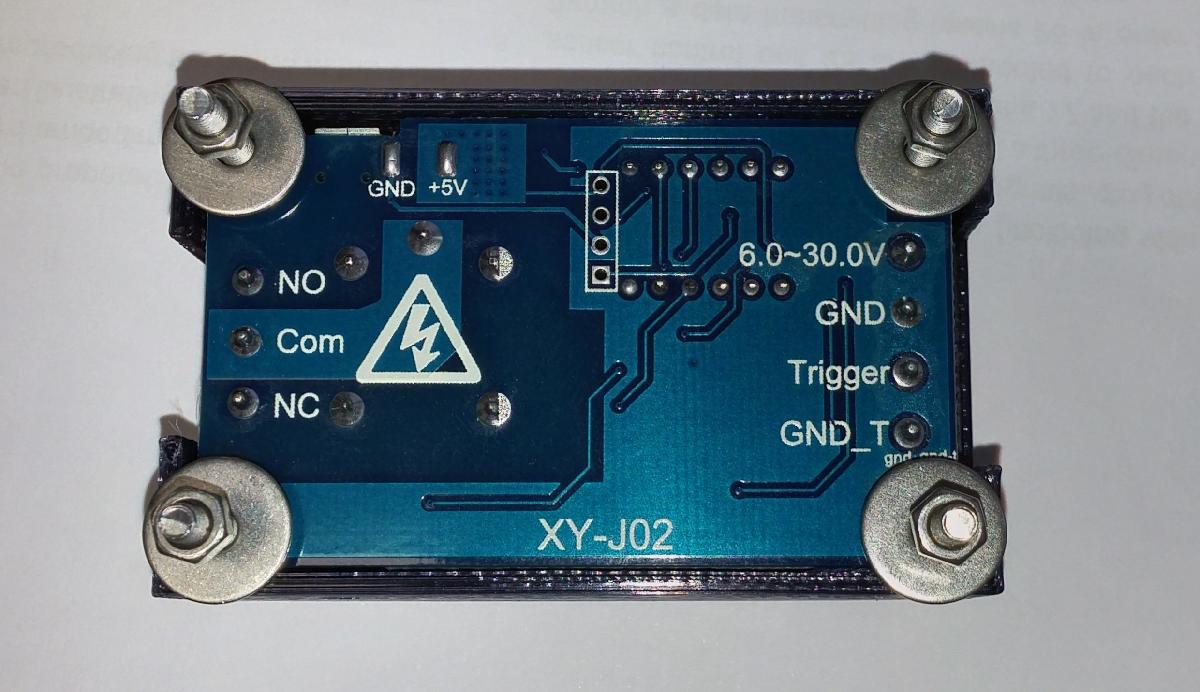 Caixa para modulo rele de temporizador de atraso (habitacao)