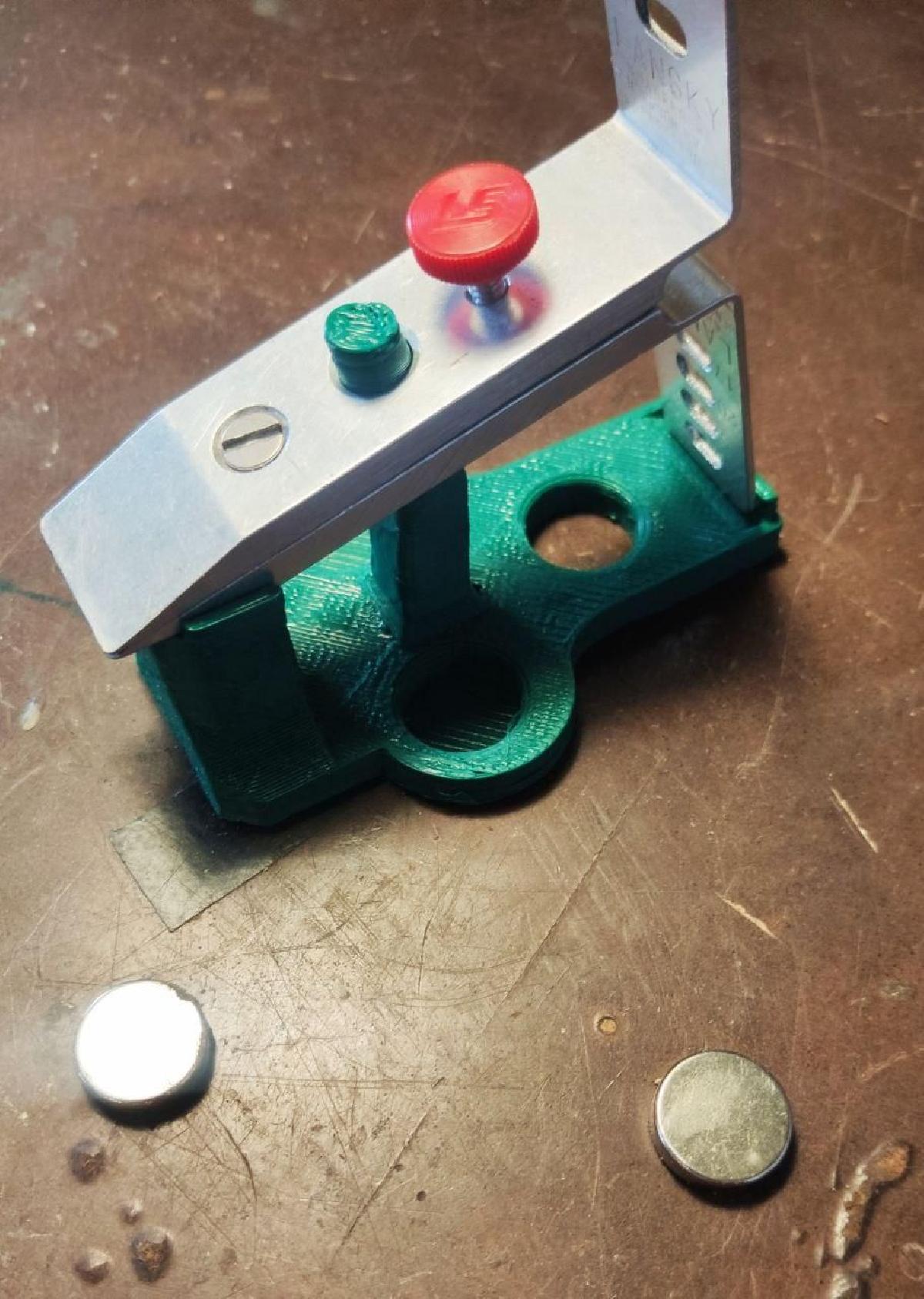 Base para o Sistema de Afiamento de Facas Lansky