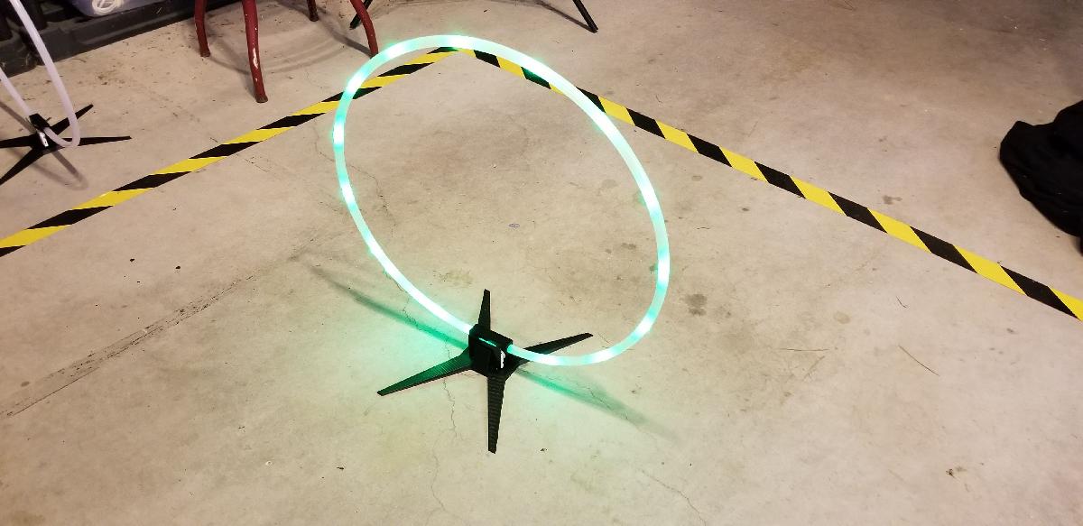 Portoes de LED em circulo para micro drones/Tiny Whoop